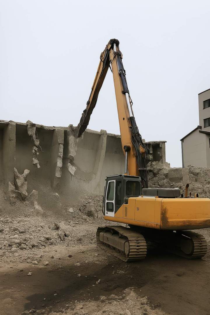 Entreprise de démolition, Saint-Denis